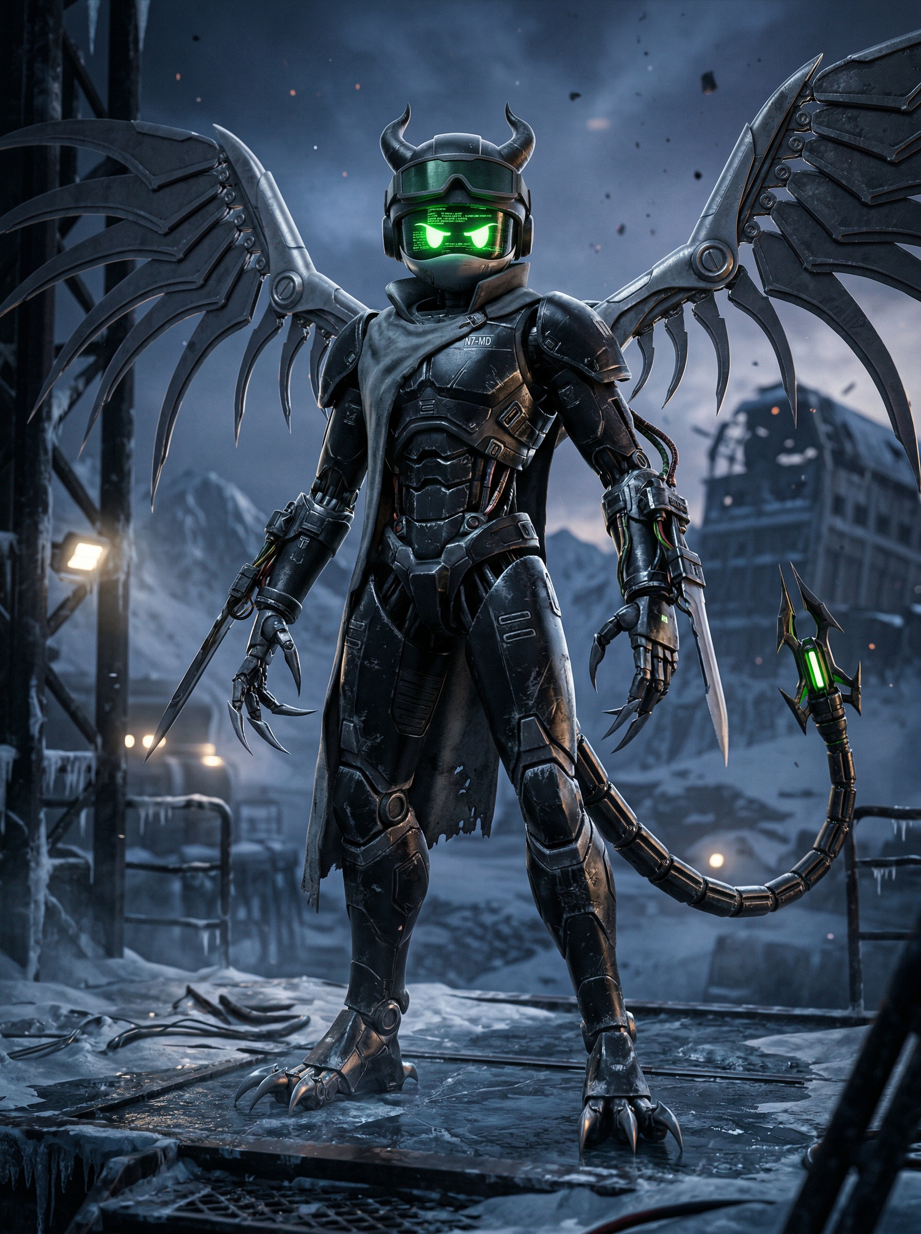 Disassembly Elite - Murder Drones OC example